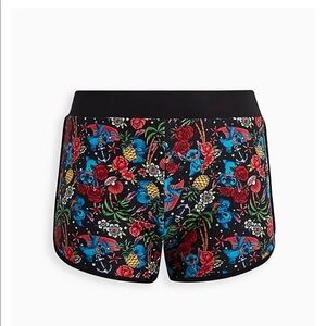 New! Torrid‎ sz 4 Disney Lilo Stich Swim Shorts Bathing Suit Bottoms 4X
